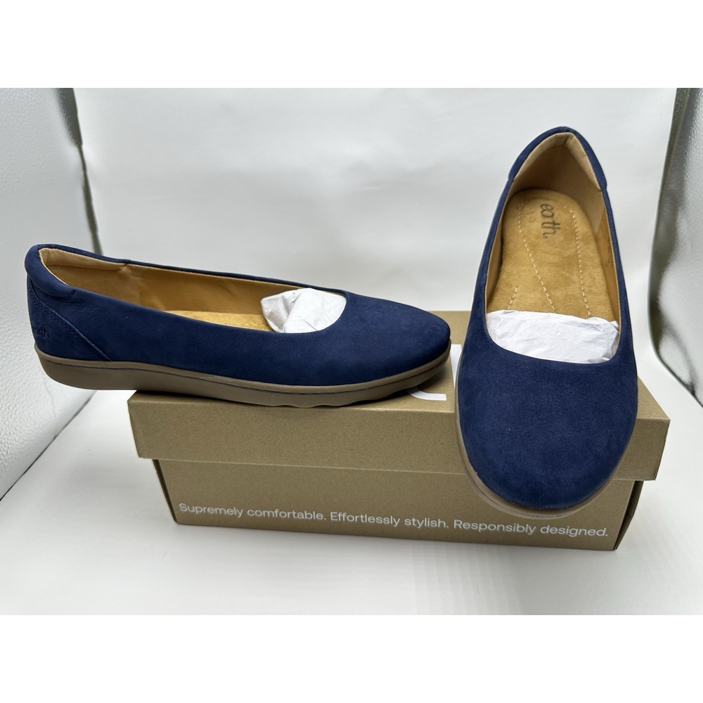 EARTH LANDEN Size 9 M ‎ Women's Loafers Shoes DARK BLUE NEW